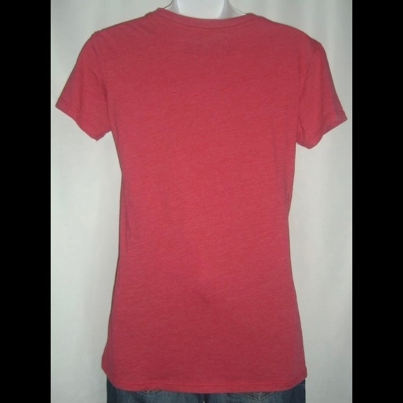 Chive Tees Heathered Red JFK LOL Neon Pop Art John F Kennedy President Retro M - Picture 2 of 5